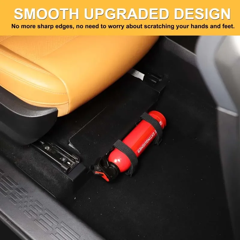 

Carbon steel Black For Haval Raptors 2023+Car passenger seat extinguisher bracket car interior modification accessories