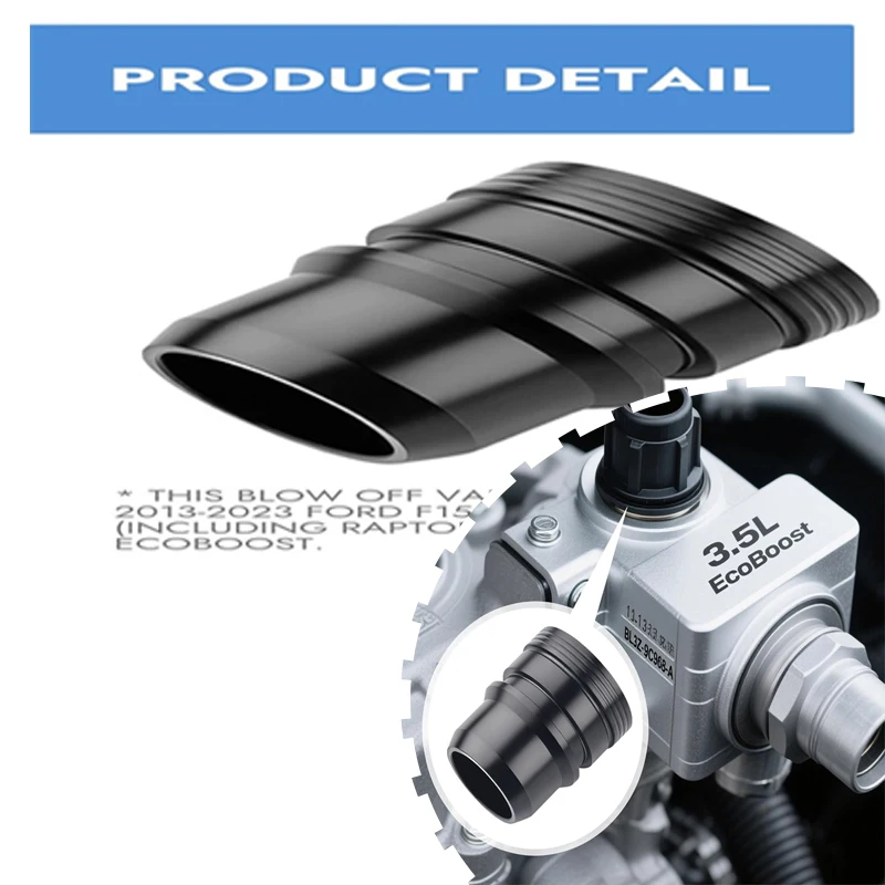 

Blow Off Valve VTA Plug Car VTA Mod Plug Compatible For 2013-2023 Ford F150 Raptor/EcoBoost 2.7L 3.5L Fuel System