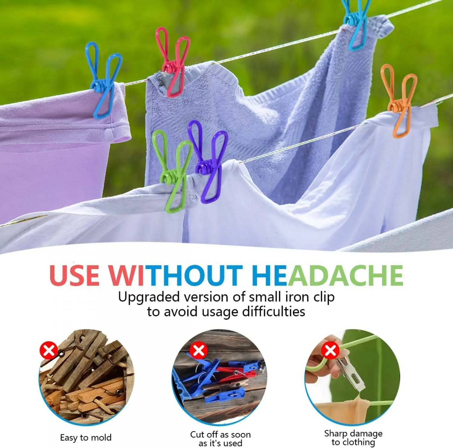 New Mini Bag Sealing Clip Kitchen Storage Food Snack Seal Sealing Bag Clips Portable Sealer Clamp Metal Tool Kitchen Accessories