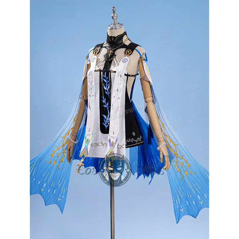 أزياء Wuthering Waves Cartethyia التأثيرية أزياء الهالوين كرنفال حفلة عيد الميلاد لعب الأدوار ملابس الملابس للنساء