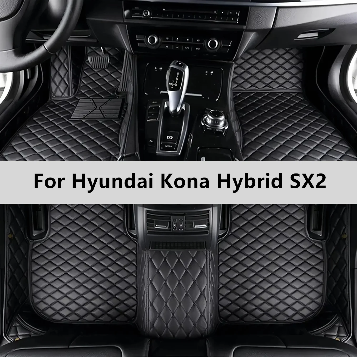 

Custom Car Floor Mats For Hyundai Kona Hybrid SX2 2024 2025 2026 Floor Mat Car Mat Accessories Men Women Interior Accessories