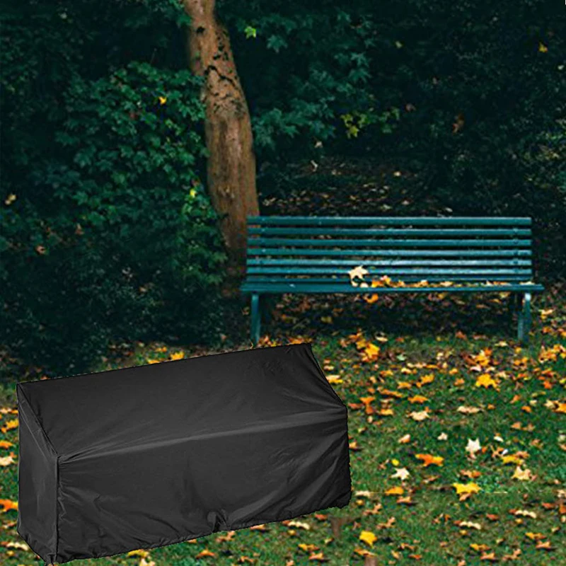 2/3 Seat All-Purpose Heavy Duty Waterproof Dustproof Outdoor Garden Bench Seat Furniture Dust Cover