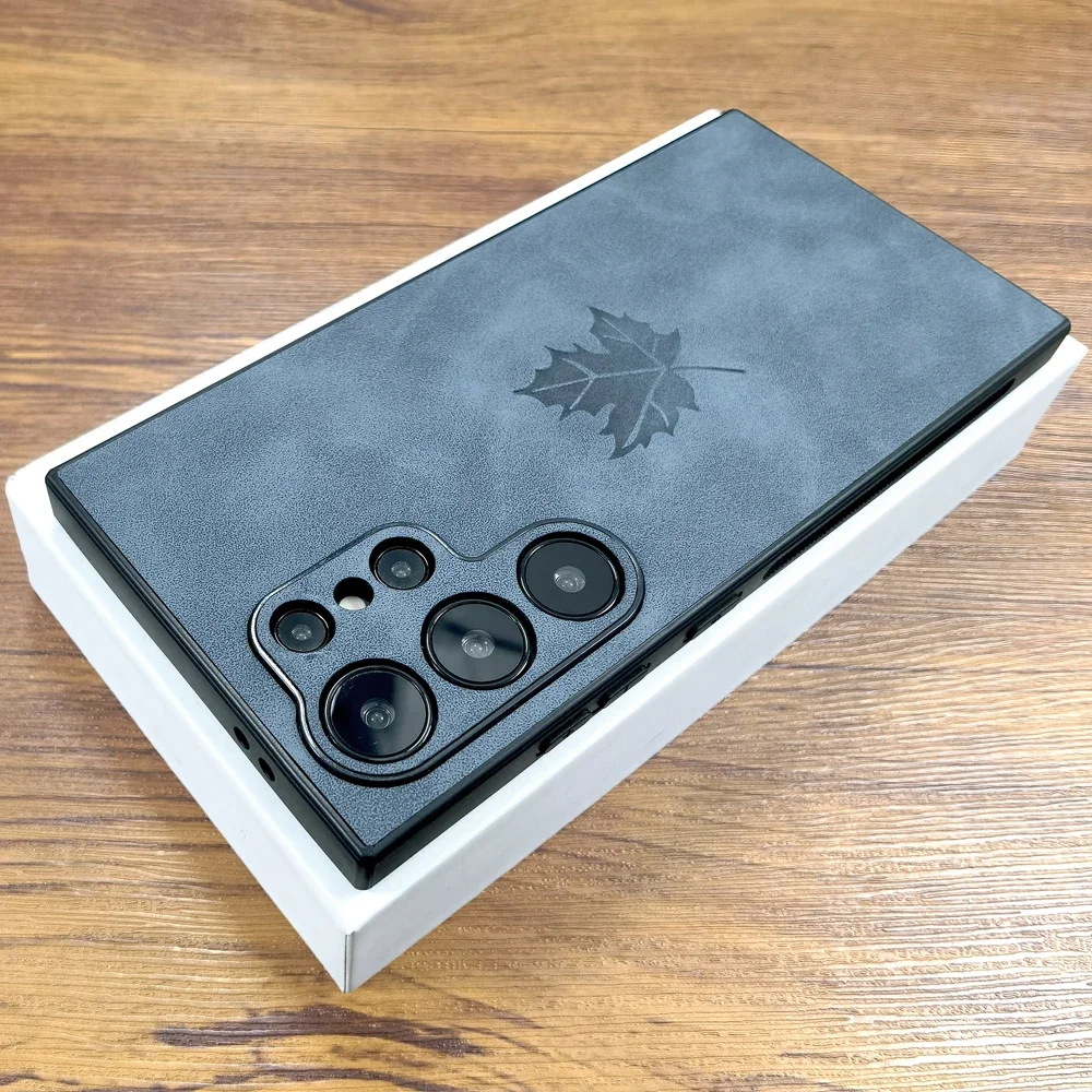 Custodia in pelle Retra per Samsung Galaxy S24 S23 S22 S21 Ultra Plus Note 20 A55 A54 A52 A53 A 55 54 53 52 S 24 22 23 Note20 Cover