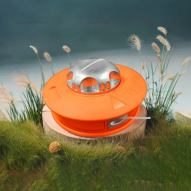 정원 장비용 자동 잔디 트리머 헤드 브러시 커터 범용 스트링 트리머 교체용 설치 간편 내구성