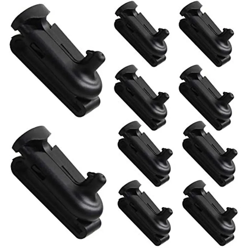 10pcs Motorola NTN9392B Clipe de cinto para Talkabout EM1000 FV50 FV800 MR350R MB140R MC220R MJ430 SX500 T5720 T289 Acessórios de rádio