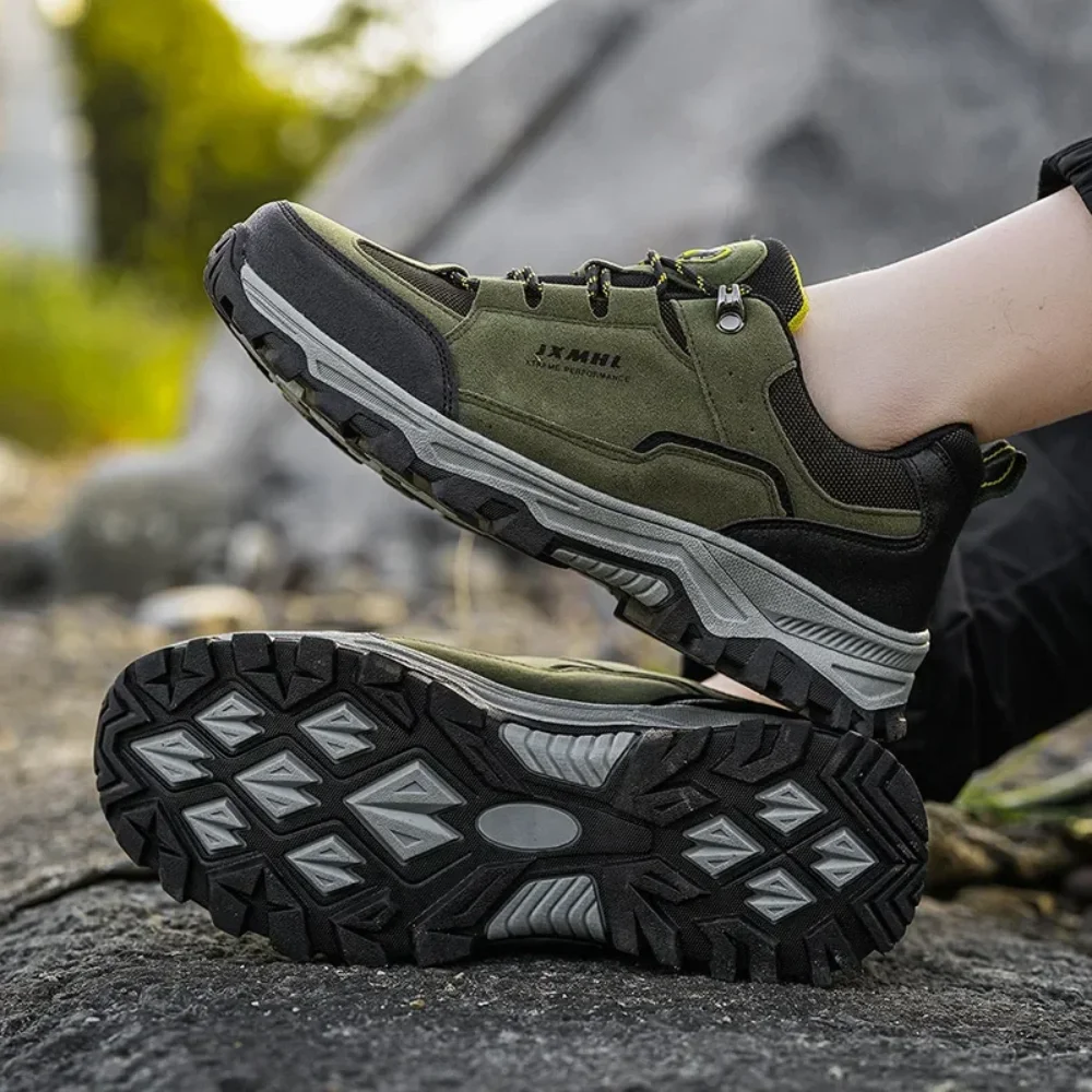 

Уличная походная обувь, мужские повседневные кроссовки, женская спортивная обувь на шнуровке, износостойкие дышащие нескользящие мужские кроссовки с низким берцем