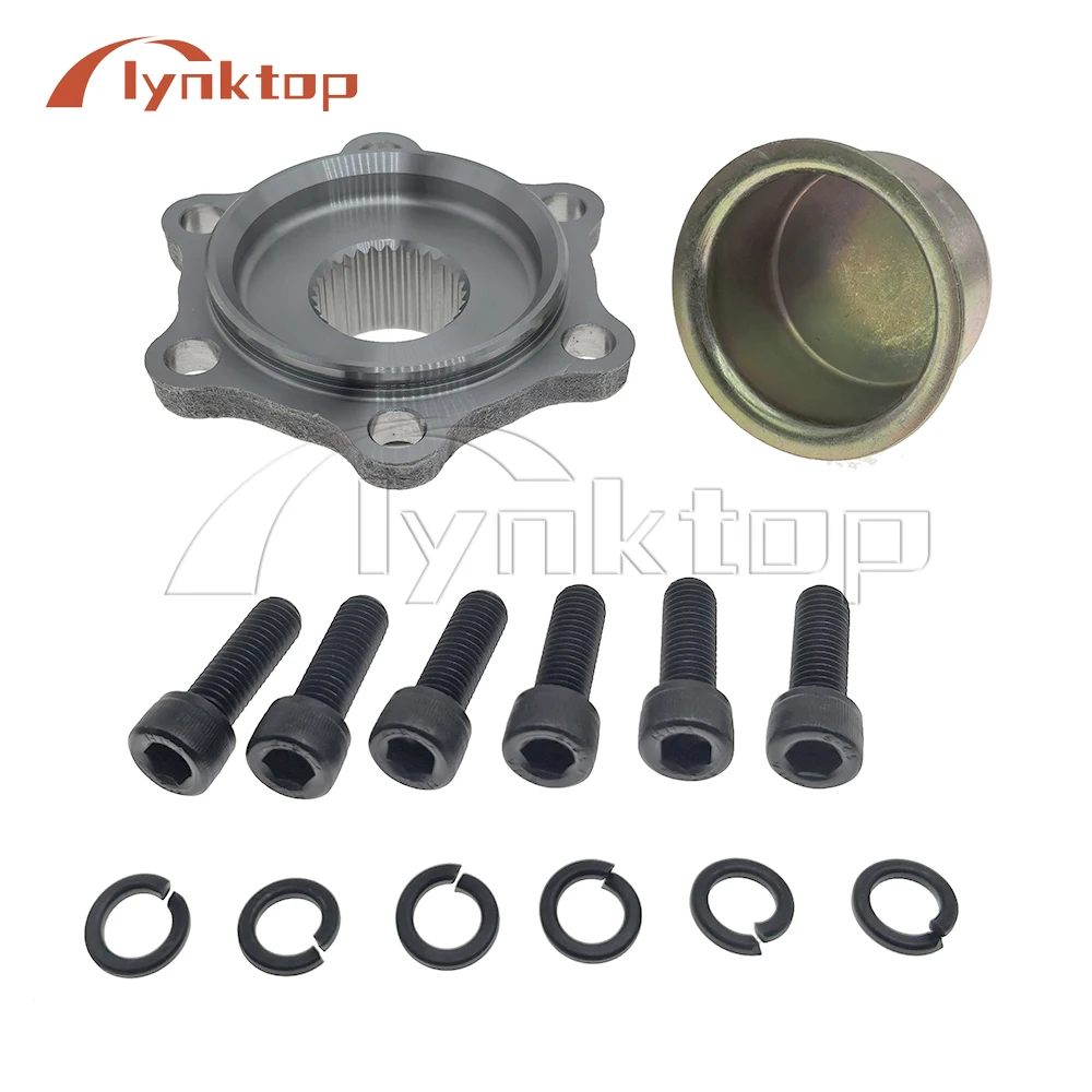 Front Wheel Hub Drive Flange with Cap for Nissan Patrol Safari Y61 4.8L 2004-2008 40261-01J00 38513-46500