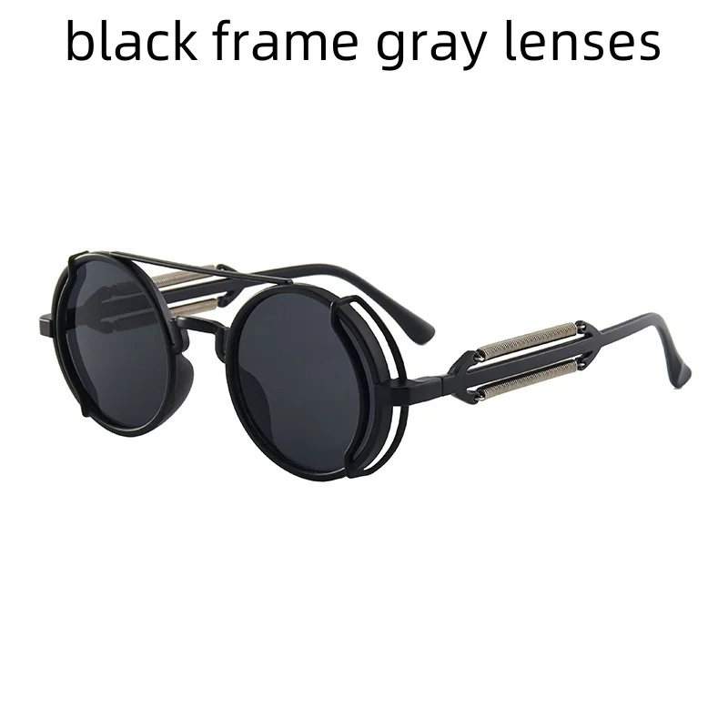 

Unisex Sunglasses, Cyberpunk Futuristic-style Trendy Retro Sunglasses, Round Sunglasses Popular Among Internet Celebrities