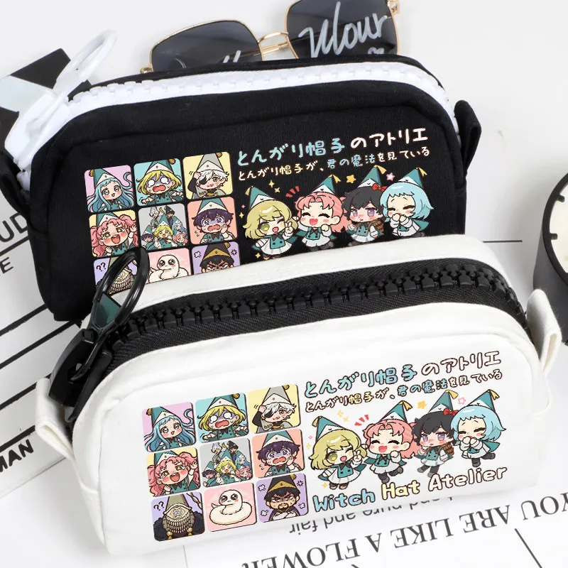 

Witch Hat Atelier Pencil Case Anime Tongari Boushi No Atelier Koko Cosplay Pen Bag Cartoon Pencil Box Cosmetic Storage Bags Gift