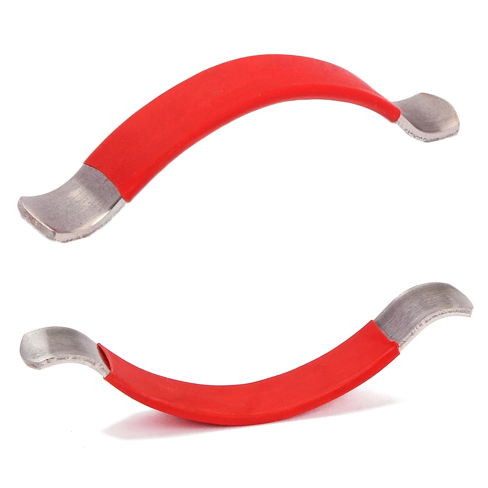 

W Shape Metal String Spreaders Guitar Luthier String Tool for Cleaning Fretboard Guitar Accessories Parts (Red)