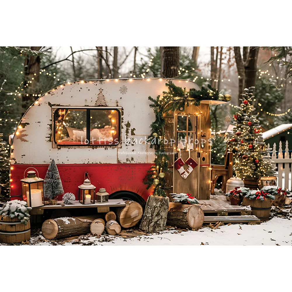 Xmas Fireplace Backdrops Kids Family Photography Child Newborn Photocall Winter Forest Kitchen Windows Christmas Backgrounds