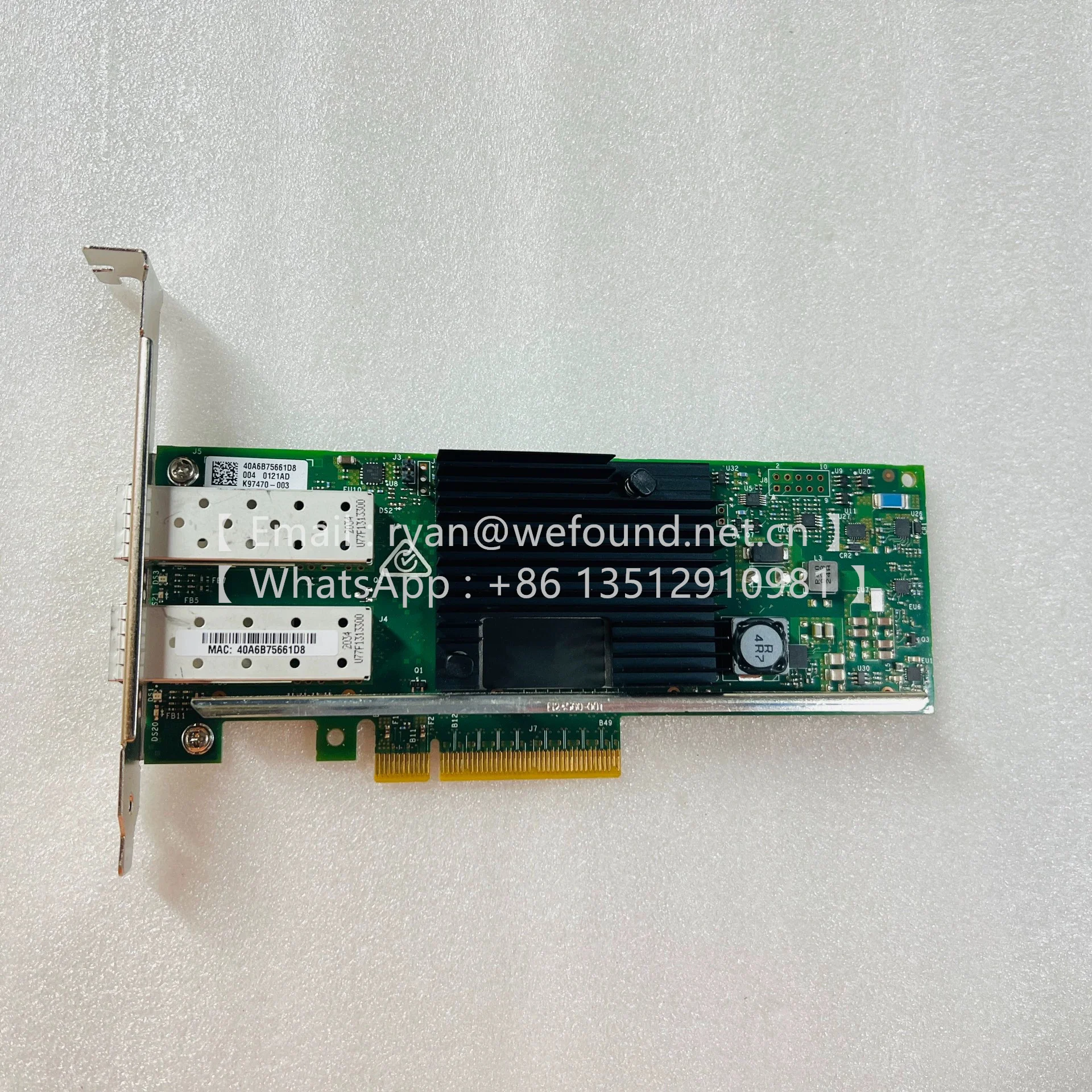 

P28787-B21 X710‐DA2 2-портовый адаптер Ethernet 10 ГБ SFP+