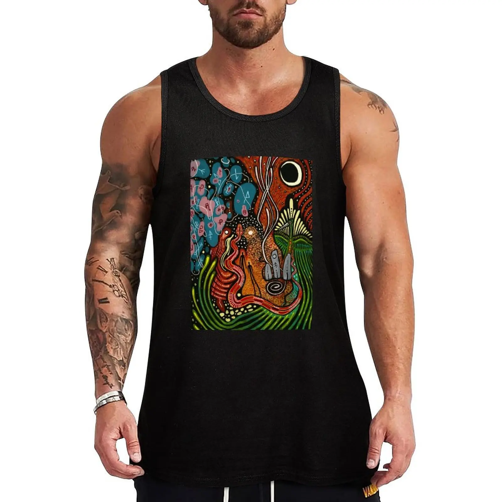 

The Conscious Cycle Tank Top Streetwear Tank Top Casual Hip Hop Sleeveless Tee