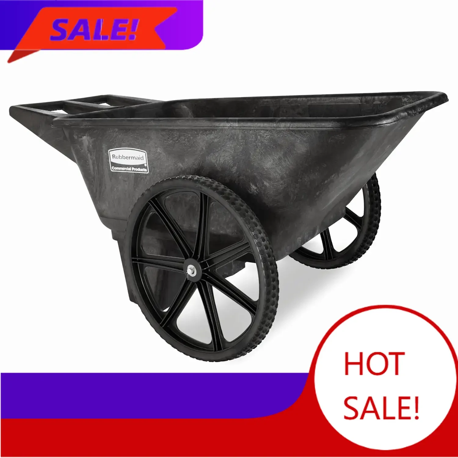 

Хит продаж: Всепогодная тележка для сада с большими колесами, объем 8,75 куб. футов, для работ по уходу за газоном и ландшафтным дизайном