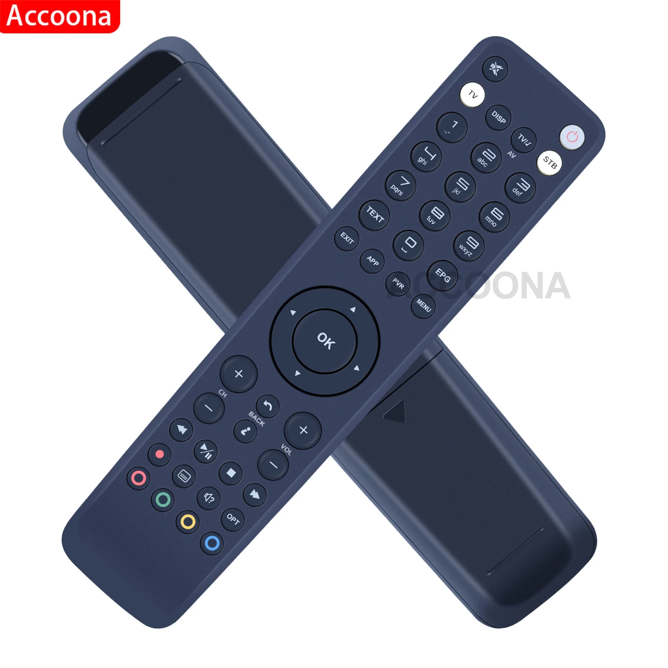 NEW RC2424540/01 FOR HDTHUNDER TV REMOTE CONTROL high glossy