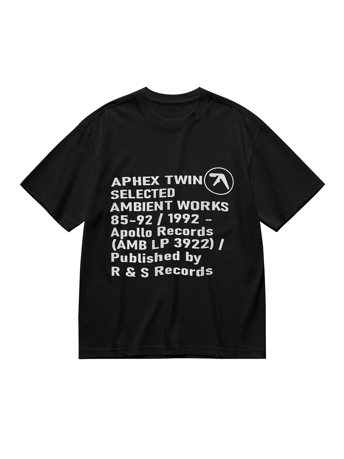 Aphex Twin Ambient Works Merchandise - Classic 90S IDM Retro Music Shirt Featuring The Notable Album Tracklist