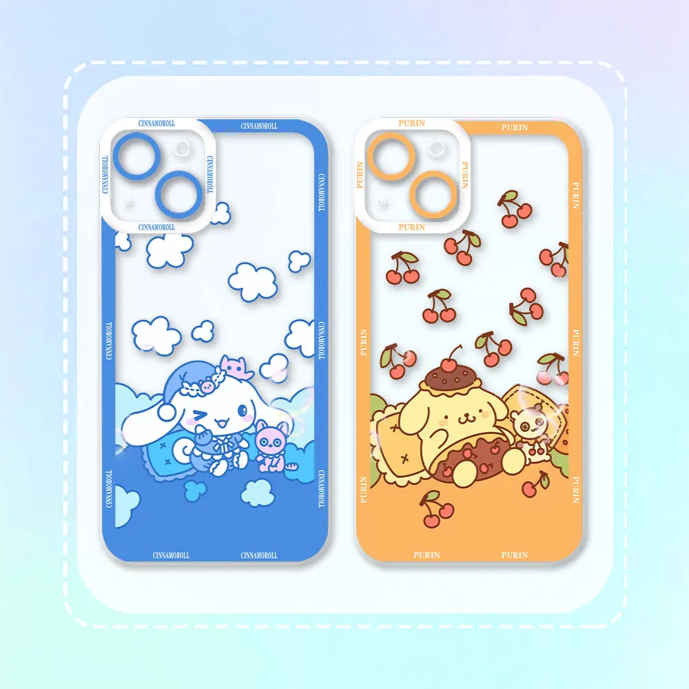 Cute K-Kuromi Melody Clear Case For Infinix Note 40 30 30I 12 11 10 Smart 8 7 Tecno Camon 20 30 Pova 6 5 4 3 Pro Case Funda Capa