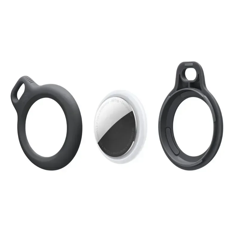 Case For Apple Airtags Locator with Strap Protective Cover Anti-Lost Keychain Case for Airtag Holder Tracker Keys Pets Luggage