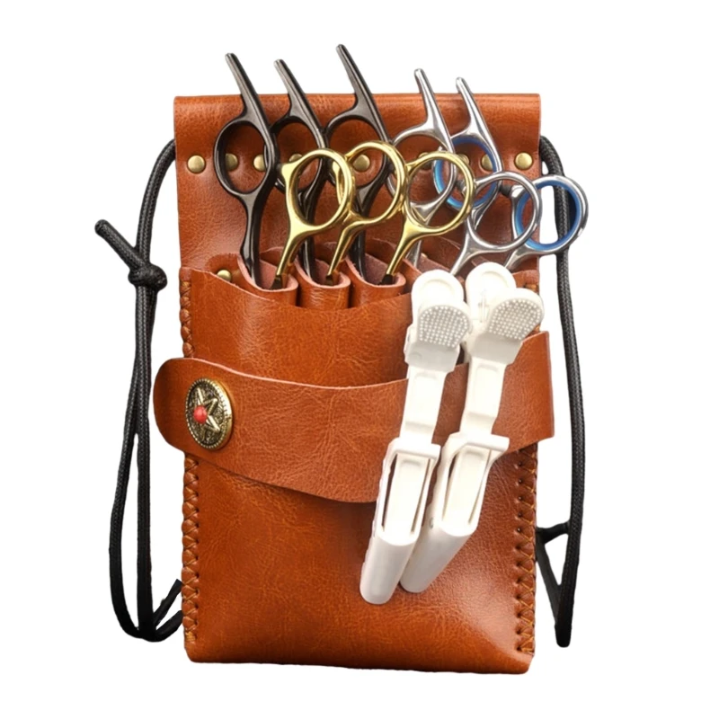 Hair Styling Tools Waist Bag for Barbers Stylist Salon Hairdressing Tool Pet Cliper Scissors Holsters Multi-Pocket