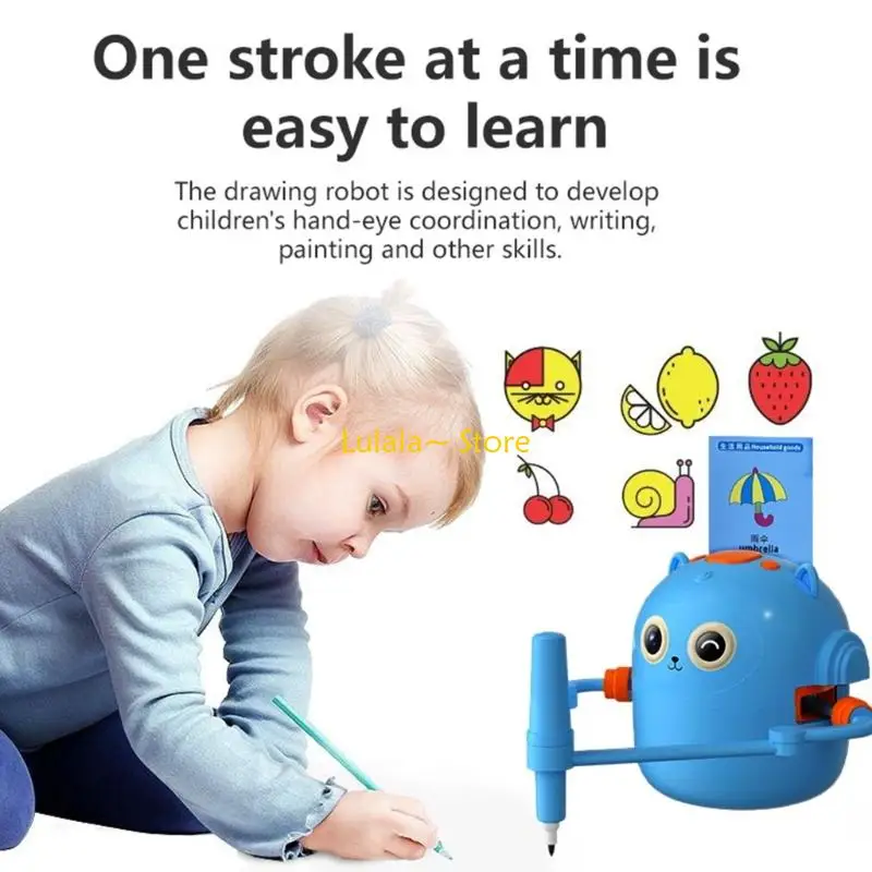Y4QA tự động vẽ robot đồ chơi thân cây học đồ chơi giáo dục cho trẻ mới biết đi động cơ tốt
