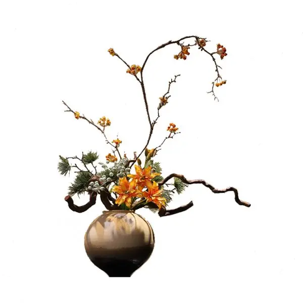 Yun الديكور B & B Song Xin مدخل سطح مزهرية سيراميك على الطراز الصيني #1