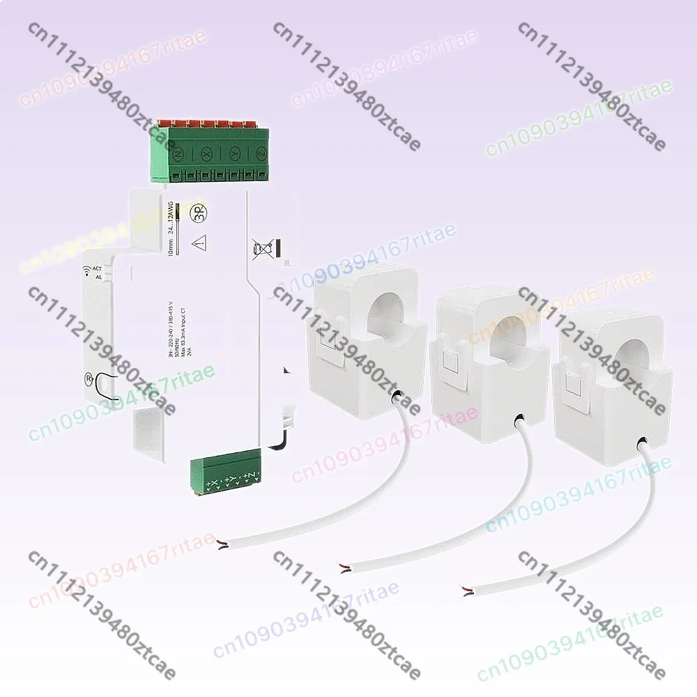 3P 120A WiFi Smart Power Meter Real Time Energy Monitoring Device