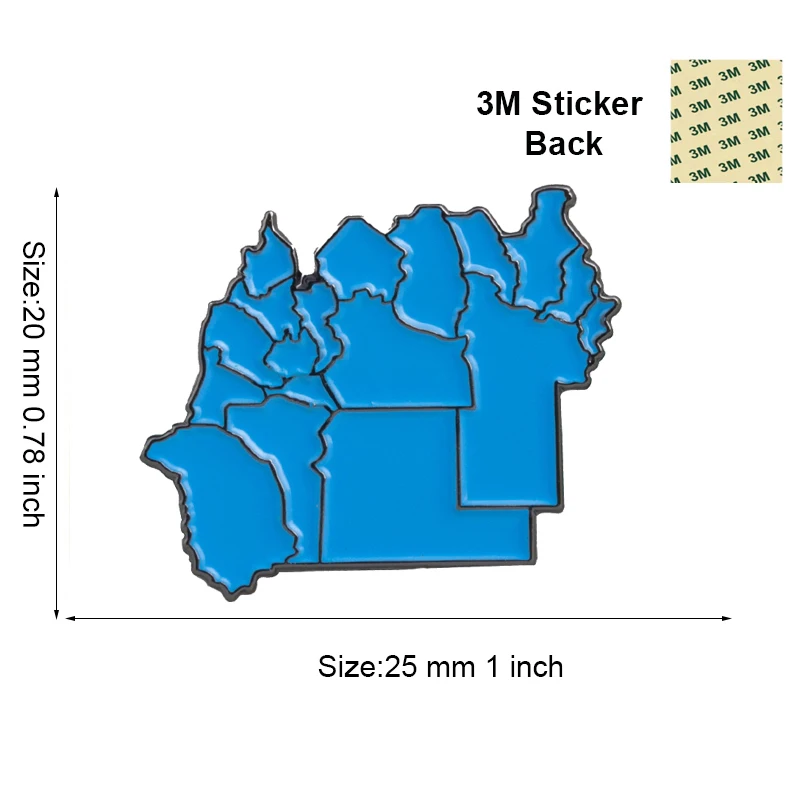 Sudan Mobile Phone 3M Sticker Badge Metal Pin Broooches Pins