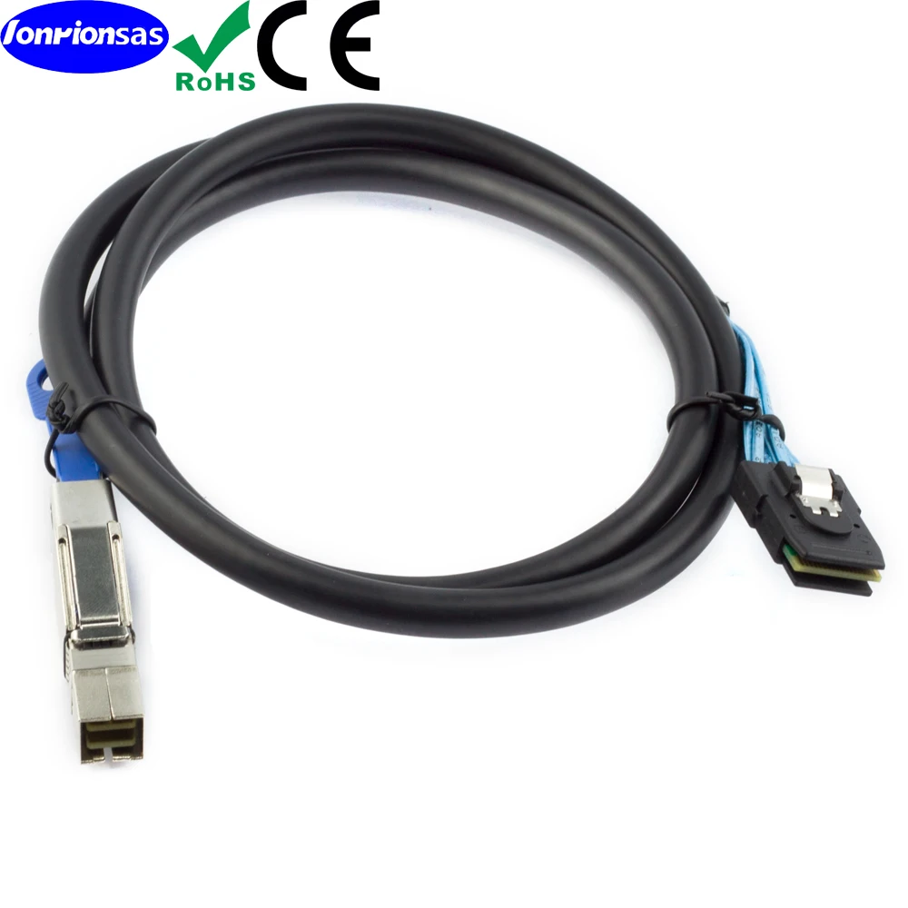 

LONRIONSAS#Mini SAS HD SFF-8644 to SAS SFF-8087 for server cable