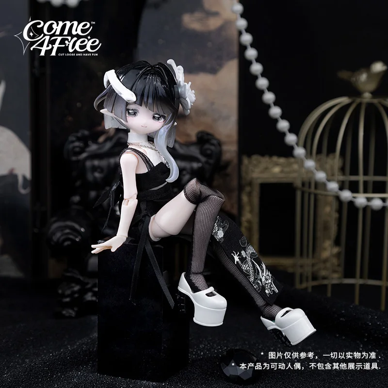 حقيقي Come4free Minty V2 المحيط جوهرة سلسلة 1/8 Bjd صندوق أعمى طبعة محدودة معلقة بطاقة لطيف عمل الشكل هدية مزخرفة