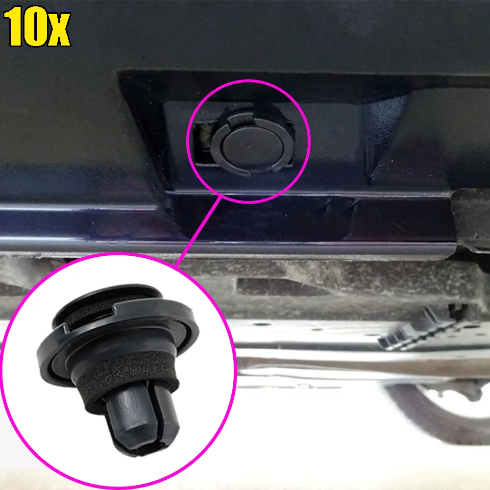 10Pcs 909140055 Sill Side Skirt Panel Molding Retainer Push in Rivet Clips For Subaru Outback 2003 - 2014 Interior Accessories