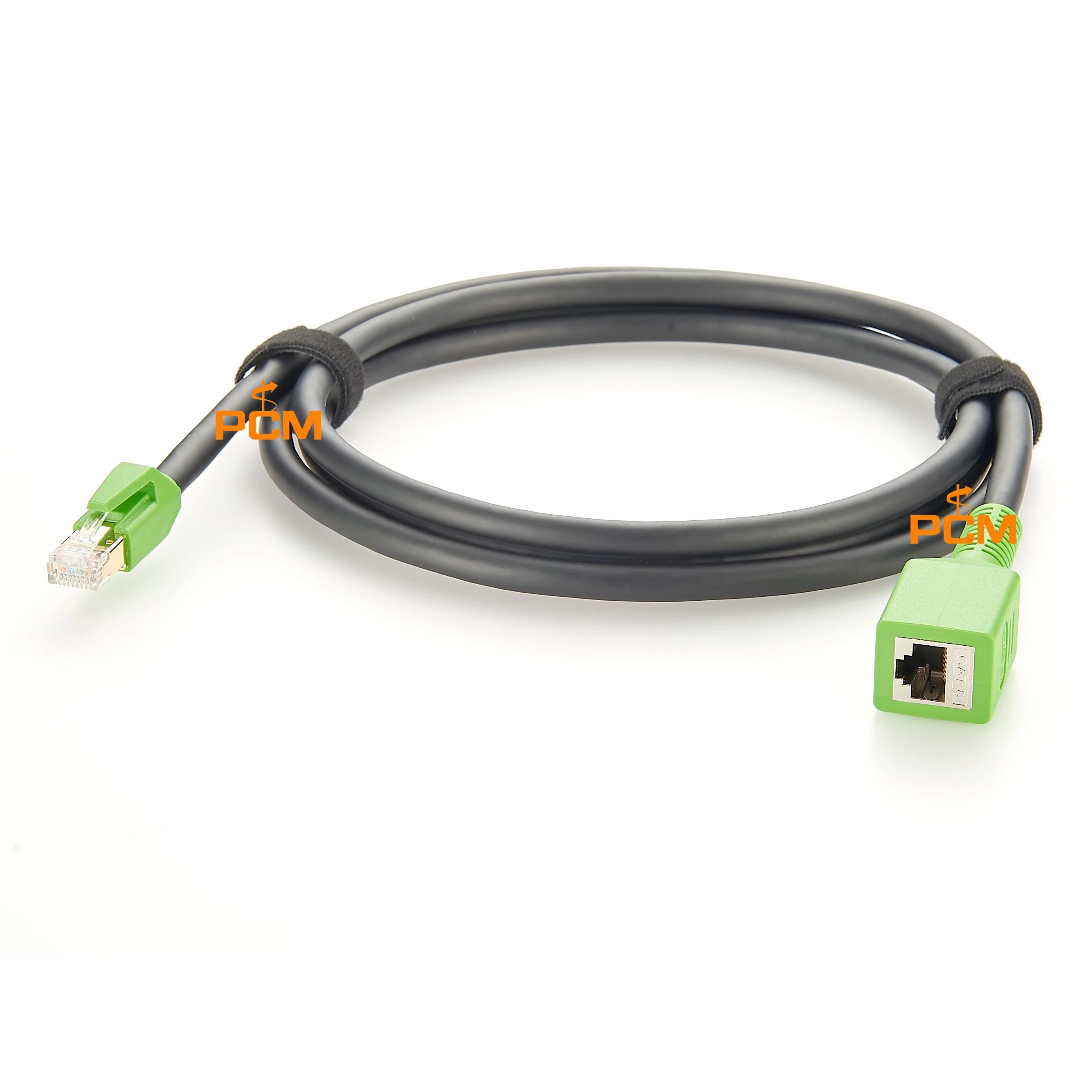 

Cat8 Ethernet Extension Cable SFTP 40Gbps RJ45 Extender Patch Cord Adapter for Router Modem PC Cat 8 Ethernet Network Cable