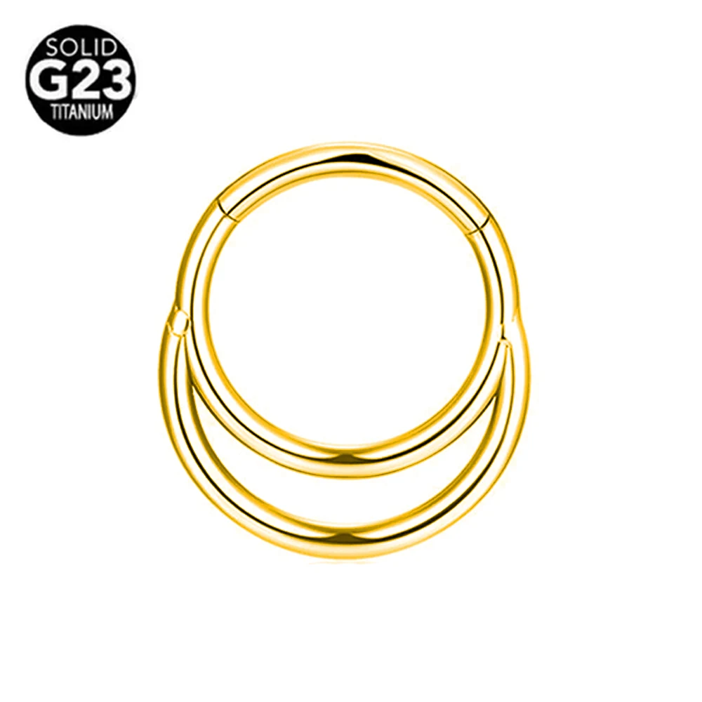 G23 Titanium Bee Septum Nose Ring Piercing