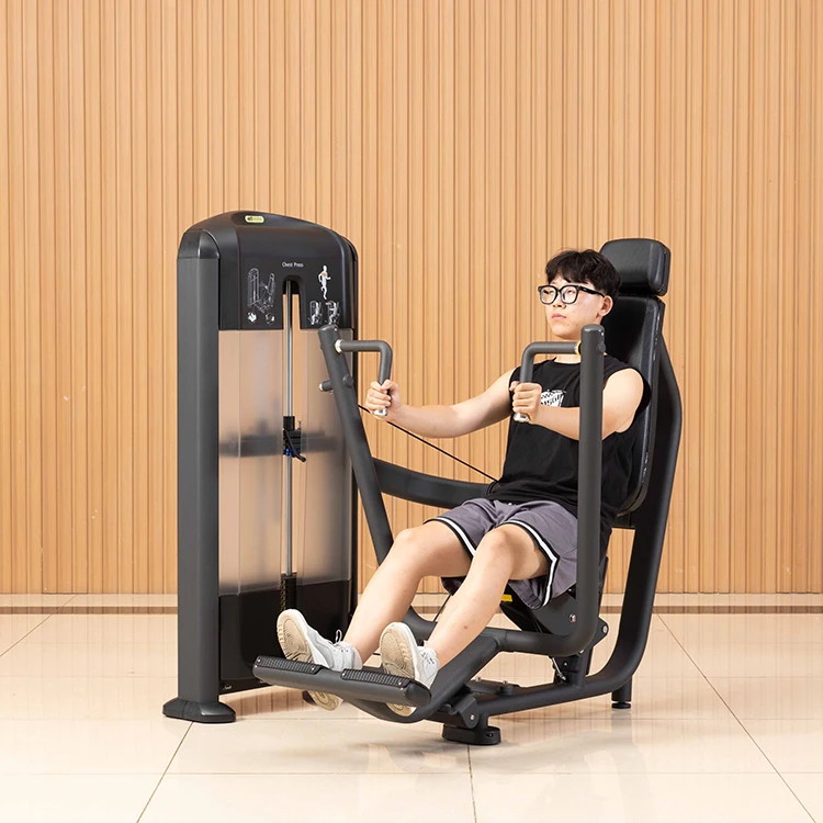 Gym Fitness Equipment Multi Functional Pin Load Selection Machines Chest Press Shoulder Arm Back Muscles Training Machine