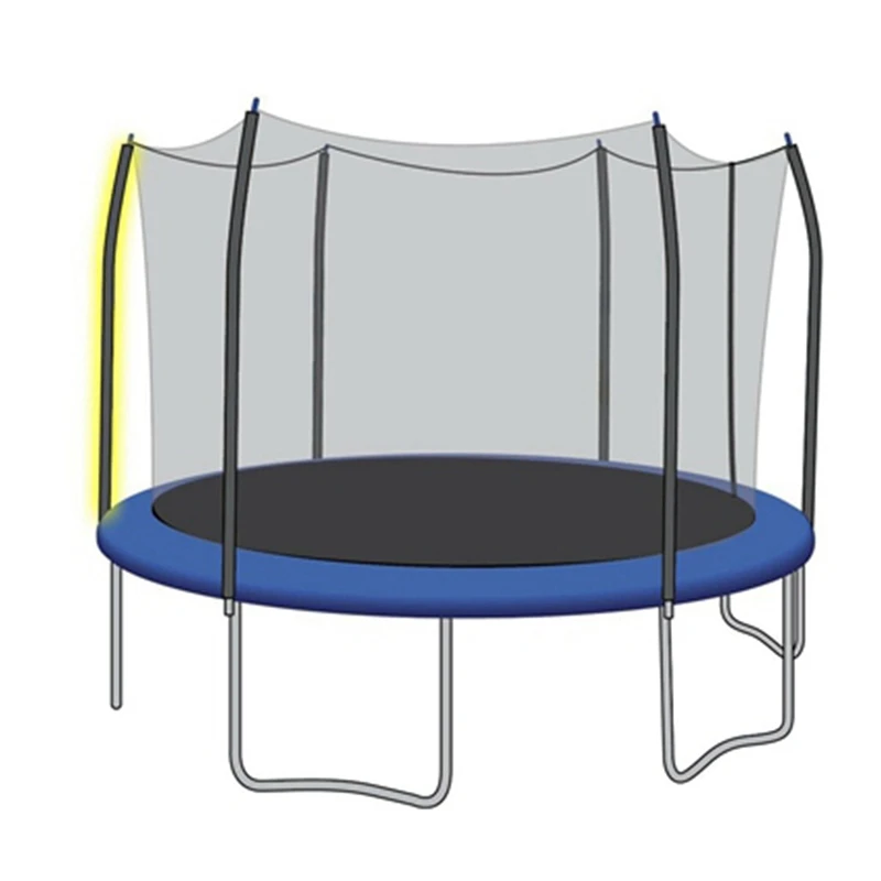 AD11 Защитная сетка для батута, защита от падения, накладка для прыжков на батуте, 6 футов, 183 см, защита для батута, запасные части