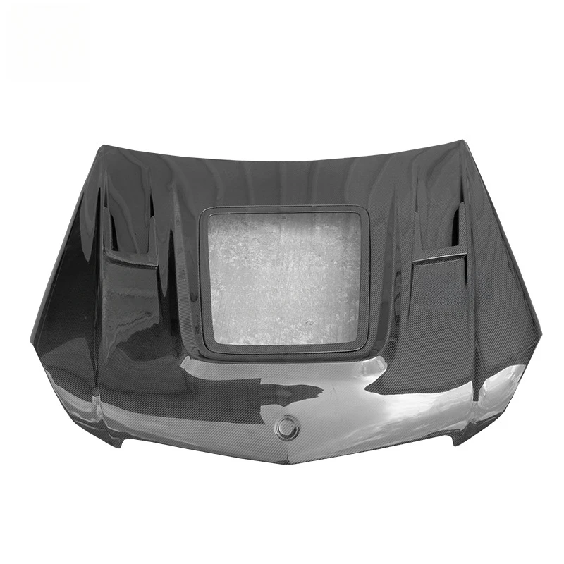 

Suitable for Mercedes-Benz C-Class W204, transparent IMP model carbon fiber hood, modified car front cover