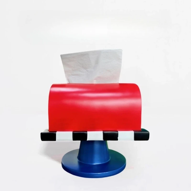 tissue box, living room coffee table, dining table, creative ornament, high value design, light luxury pumping carton