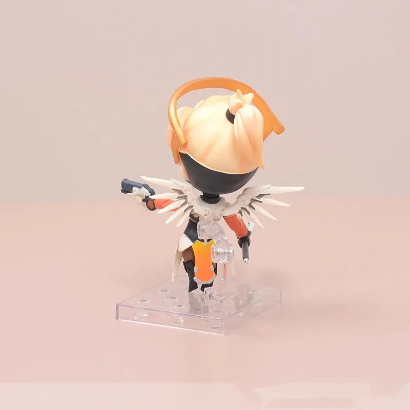 Game Figure Moveable Overwatch Angela Mercy Classic Skin Edition PVC Action Figure 790 Figurines Collectible Model Toys Gifts