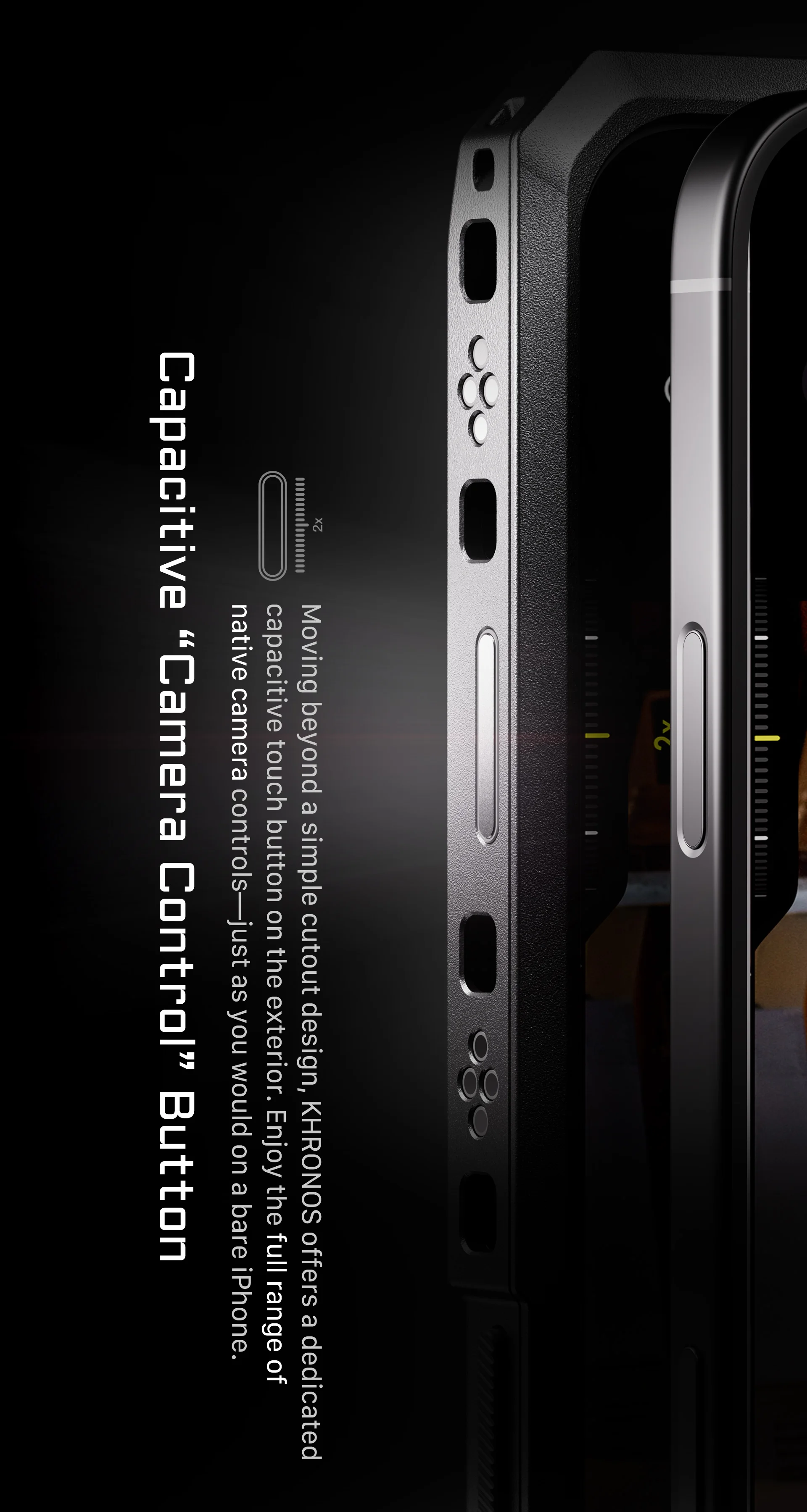 TILTA Khronos Cage Kit für iPhone 16 Pro/Pro Max mit Magnetkartenhalterung – Detail 11
