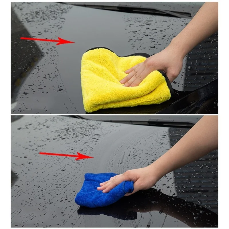 Thick Double Layer Microfiber Towels 2