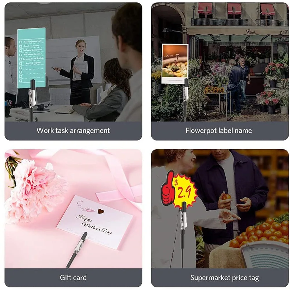 Nuovi bastoncini a coccodrillo da 40 pezzi per pittura modello Gundam per spruzzatura aerografica parti di modellazione hobby per promemoria foto carta fai da te