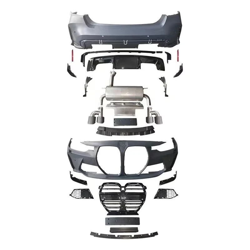 

STLF Suitable for BMWs New 3 Series F30F35 Modified 21 M3 Large Bumper Front and Rear Bumper Assembly Bumper Kit