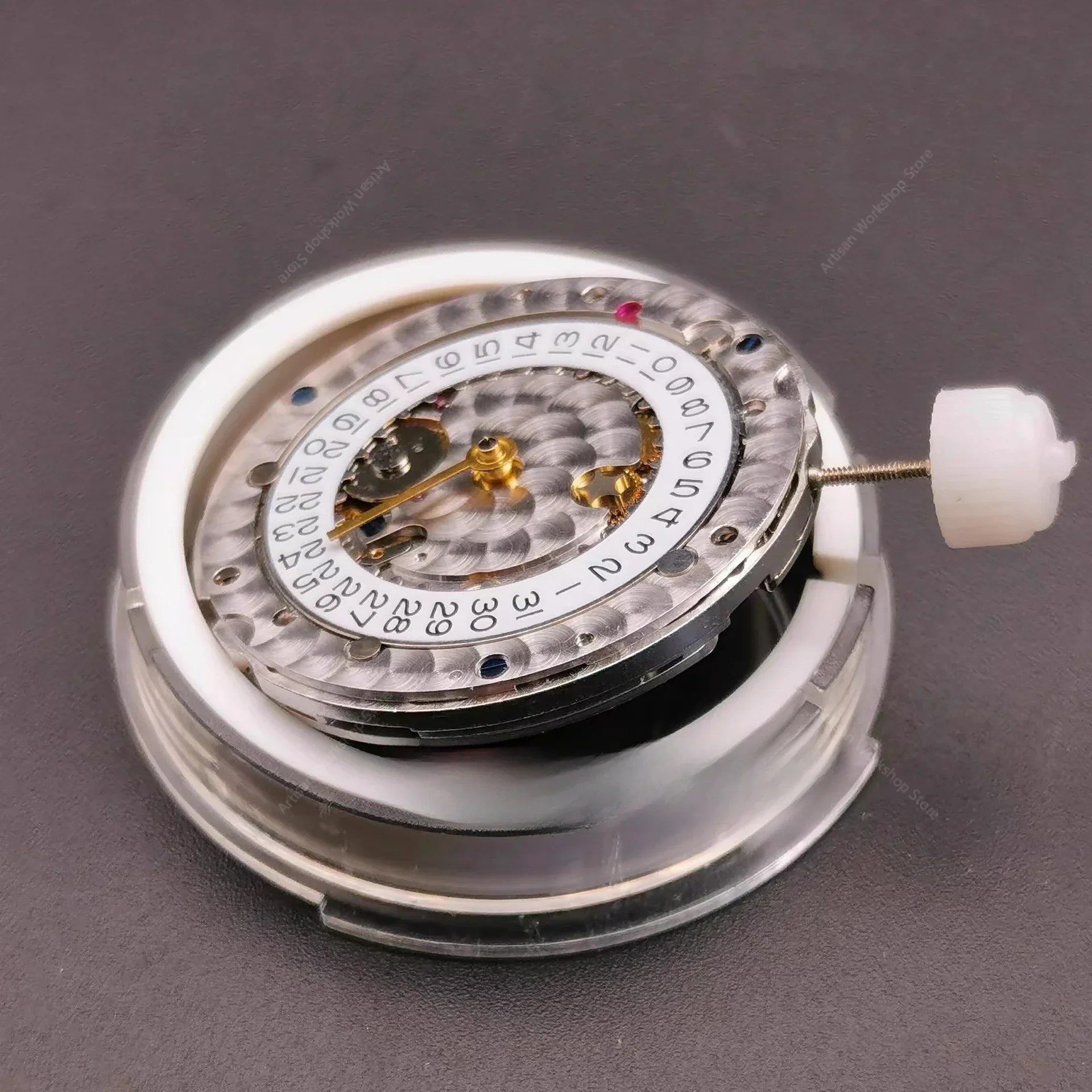 Watch movement, Shanghai n-ew automatic mechanical 3135 movement VR3135 blue oil wire, water gh-ost ...
