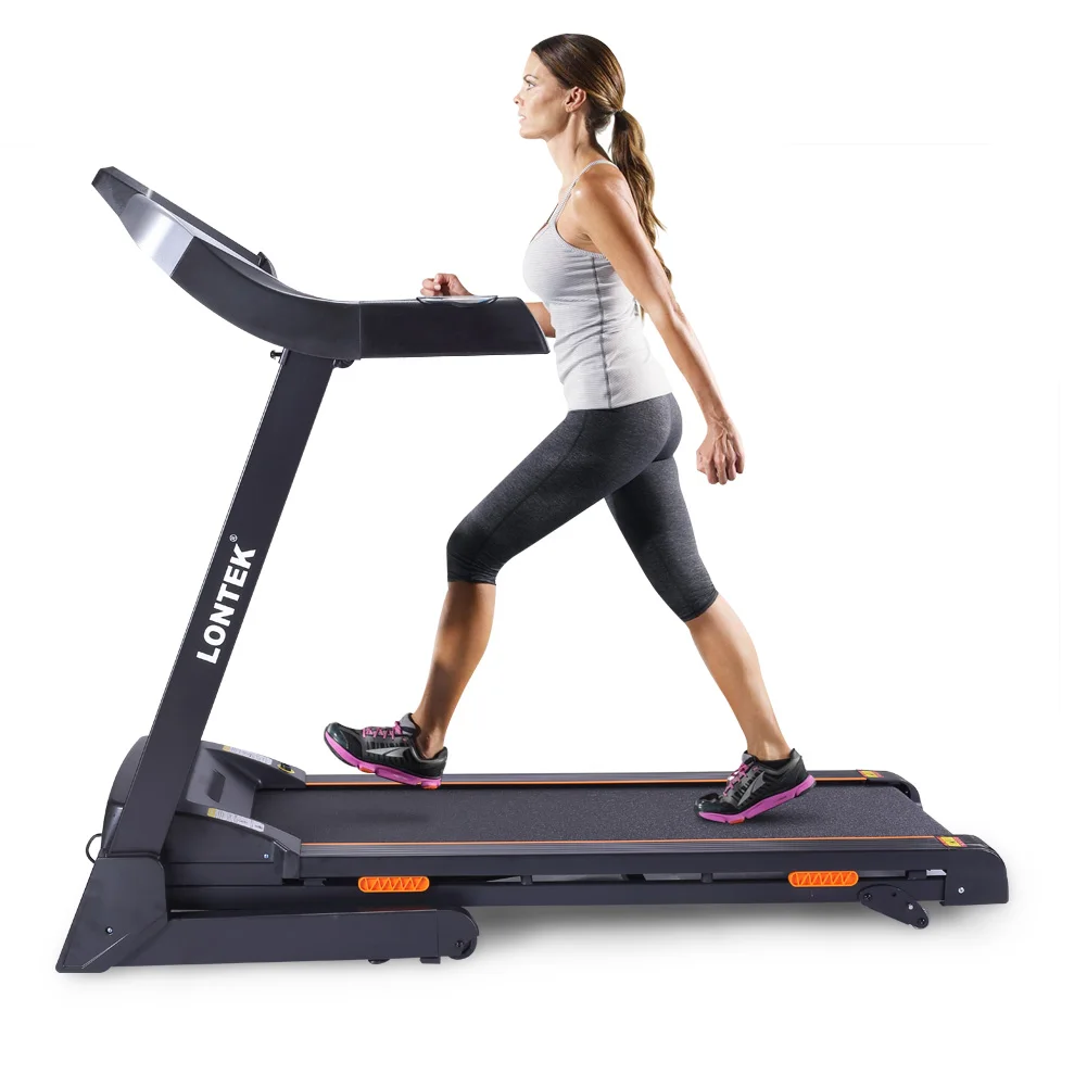 

Новое поступление, автоматическая складная электрическая беговая дорожка с широким наклоном взлетно-посадочной полосы