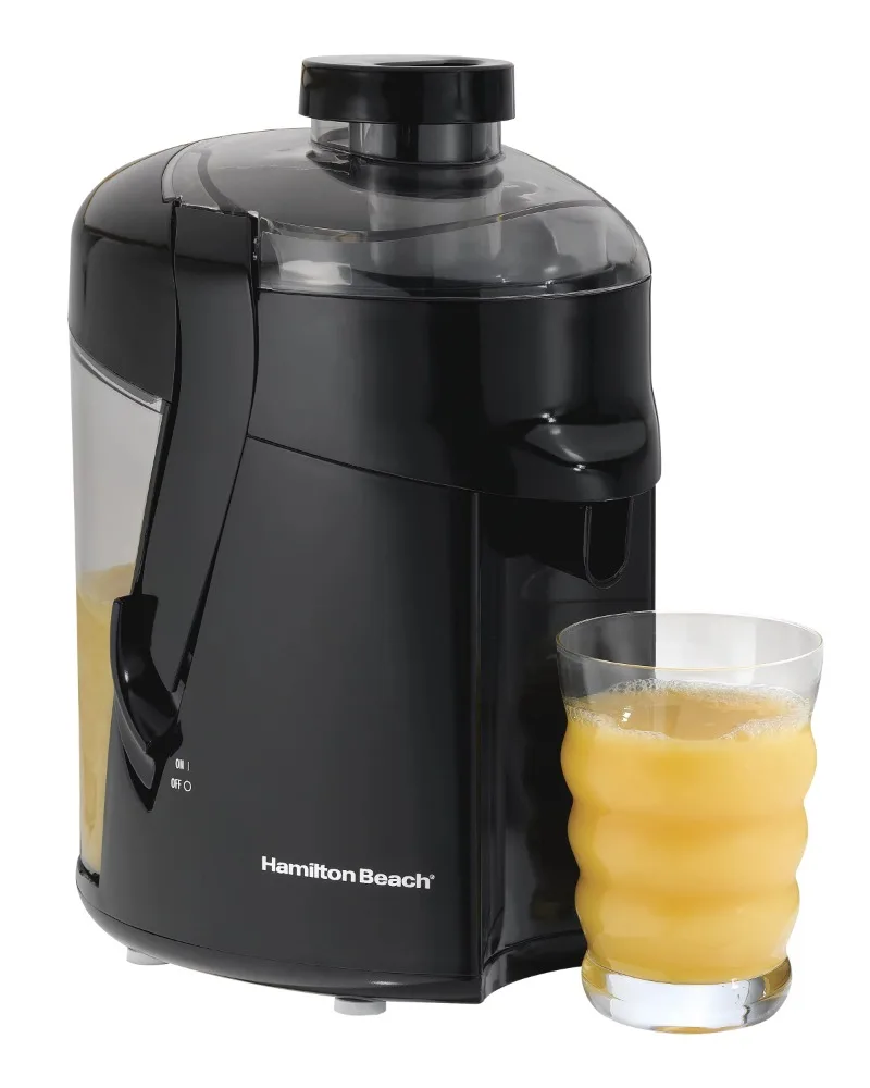 Hamilton Beach HealthSmart Juice Extractor and Electric Juicer, Black, 67801