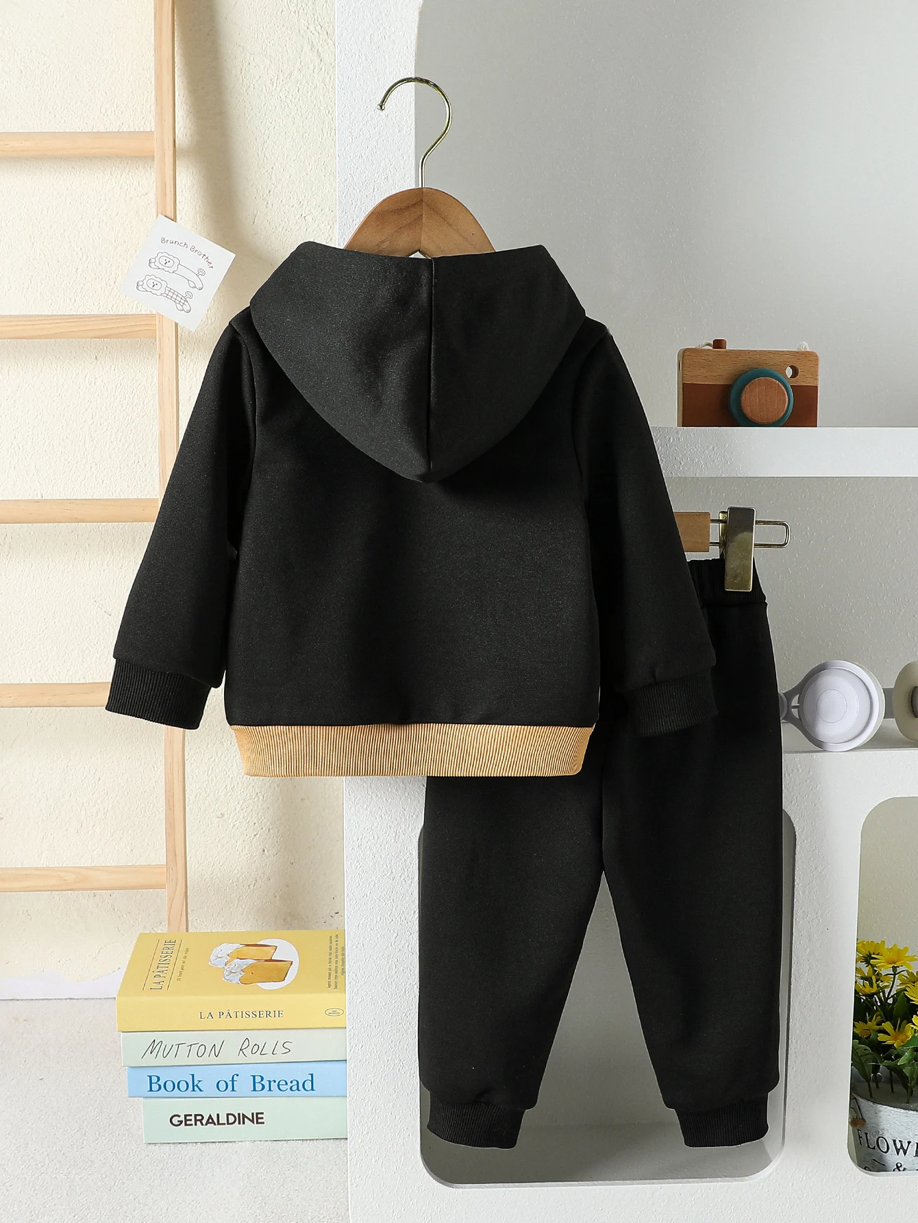 2025 New Style Toddler Baby Boy Autum Winter Clothes Hoodie Sweatshirt Tops Print Letter &Pants 1-3Y Fall Outfits Casual Set