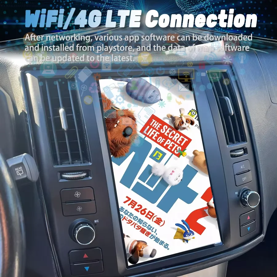 For Infiniti Fx35 Fx45 2003-2008 CarPlay Android Screen Car Radio Gps Navigation Multimedia Player 2din Auto Stereo Head Unit