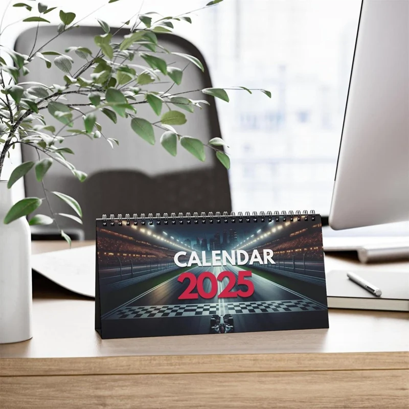 2025 Desktop Calendar for Formula Racing Fan 2025 Desktop Calendar Calendar F1 Calendar 2025 Months Calendar-A68X