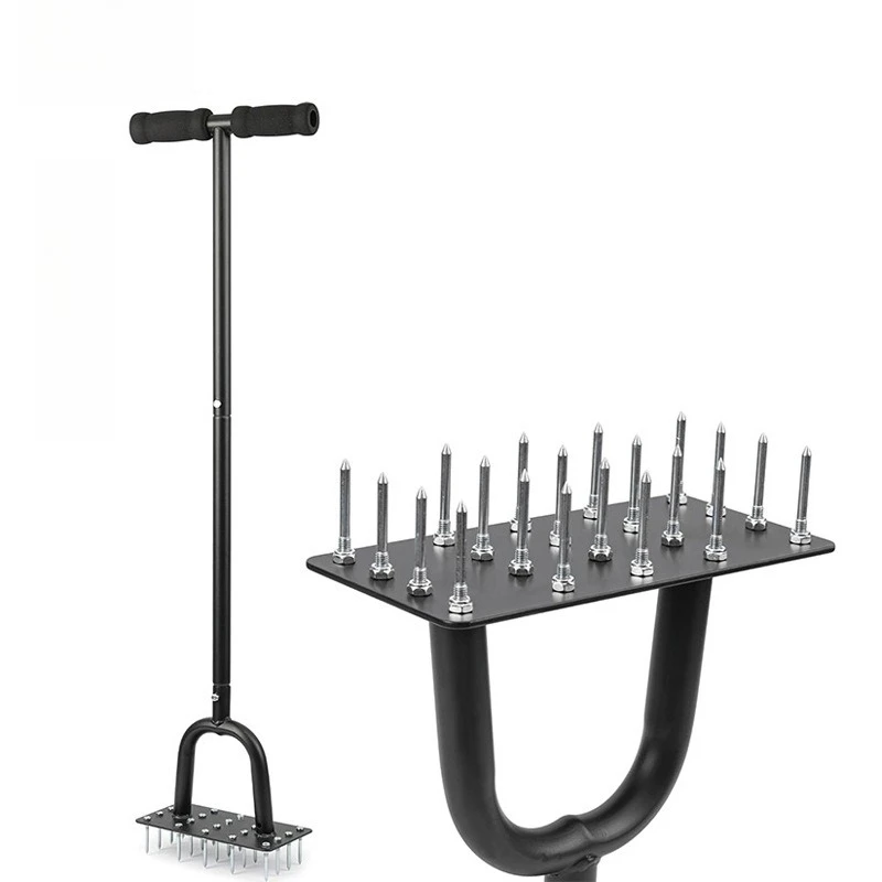 Manual Lawn Punching Tool Looser Outdoor Garden Lawn Aerator