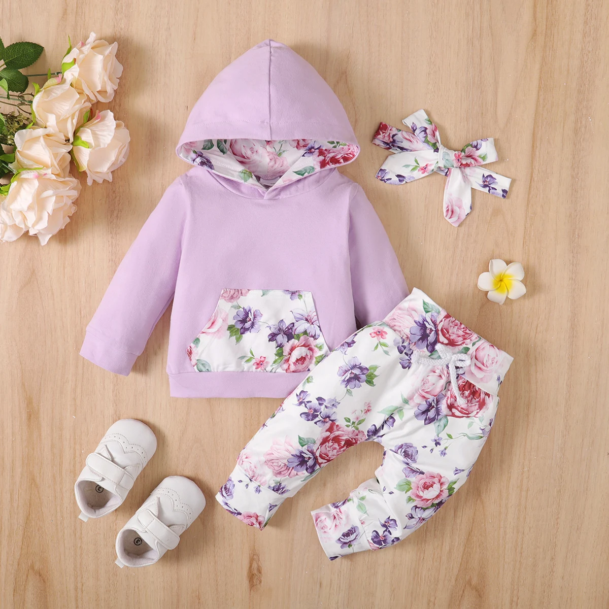 Winter 0-1 Year Olds Little MISS Sassy Infant Baby Girl Clothes Sweatpants Winter Outfits Baby Clothing set