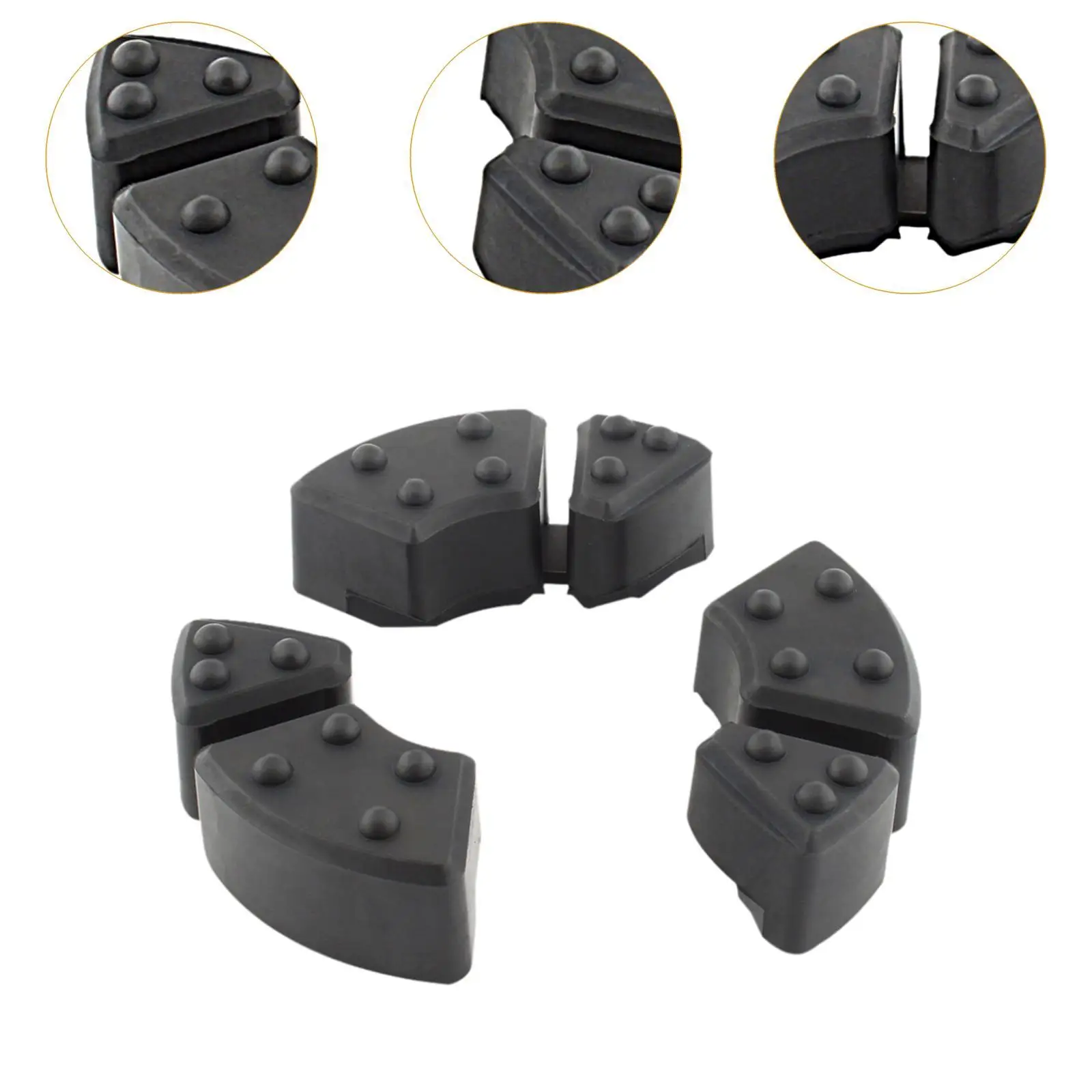 3x دراجة نارية ضرس محور المثبط المطاط كتلة إصلاح استبدال سهلة ل